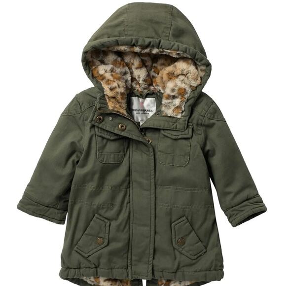 Urban Republic Other - Urban Republic Cotton Twill Anorak Jacket 12 M